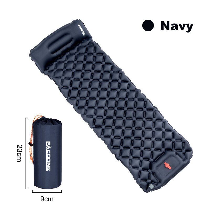 Portable Self Inflating Mattress Sleeping Mat Air Bed Pad Camping, Hiking With P