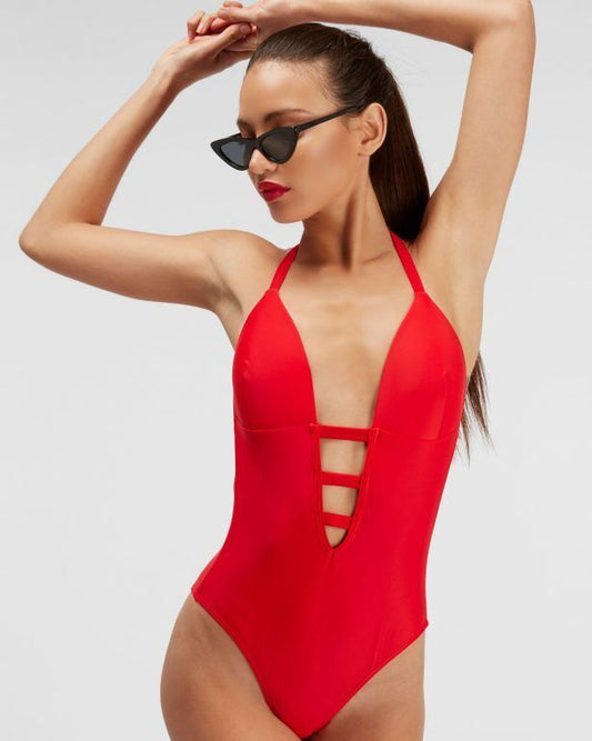 Alexandra Miro - Cindy Swimsuit - Red - Size 8