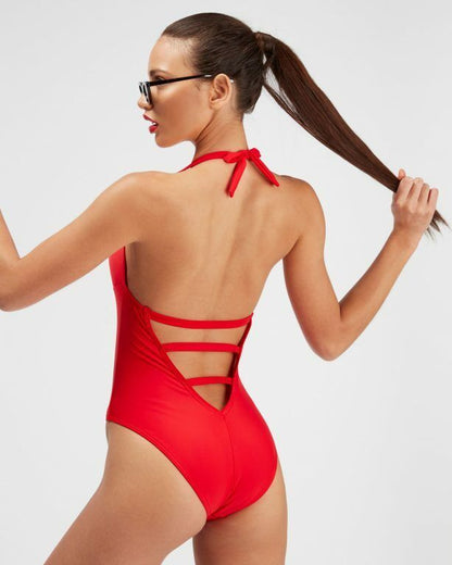 Alexandra Miro - Cindy Swimsuit - Red - Size 8