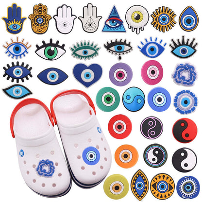 Evil Eye Shoe Charms For Croc Shoes