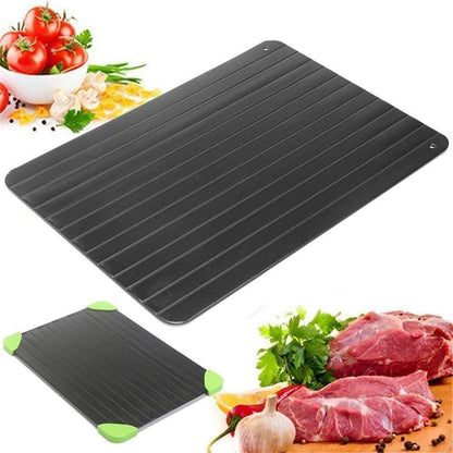 Fast & Easy Defrosting Meat Tray - Rapid Thawing Tray for Frozen Food